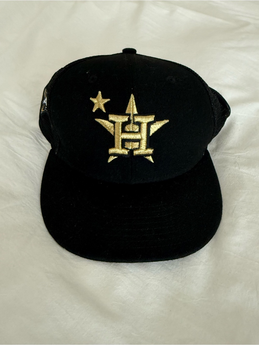 New Era Houston Astros ASG 2022 Black Gold Cap Hat Size 7 1/2 MLB